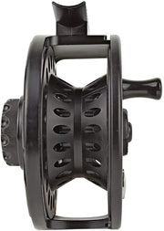 HVCE Graphite Fly Reel Center Drag System Classic III Graphite Large Arbor Sizes 3/4, 5/6, 7/8 Fly Fishing Reels