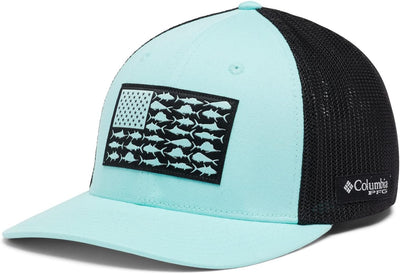PFG Mesh Canada Fish Flag Stretch-Fit Hat