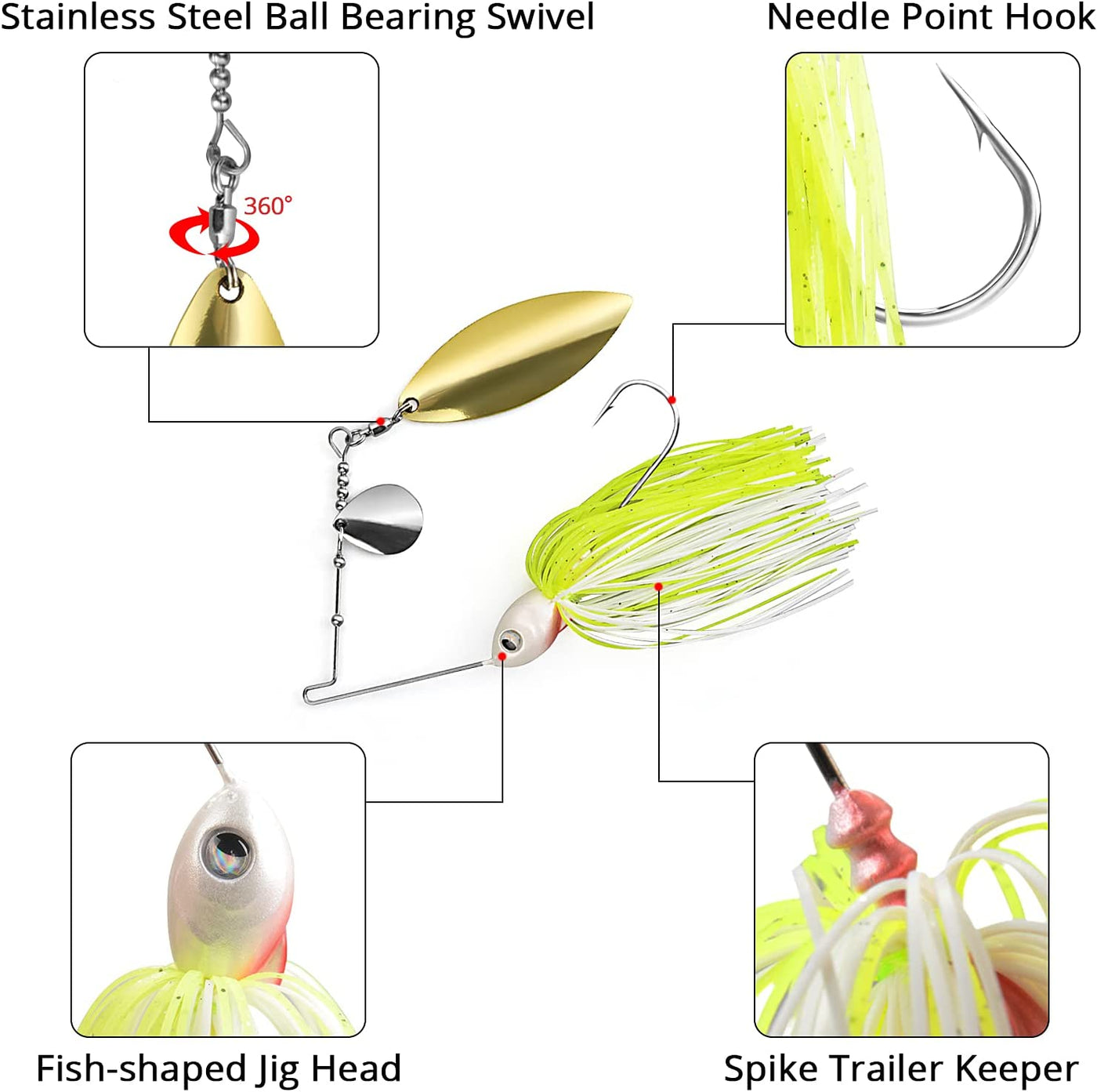 Spinnerbait Fishing Lures