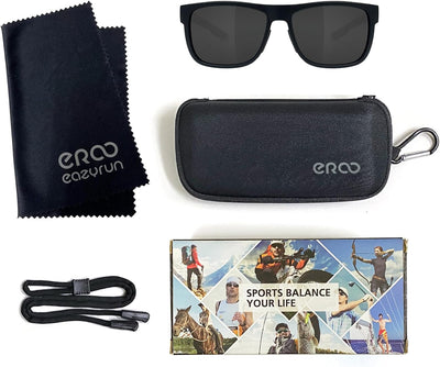 ER00 HD Polarized XL Sunglasses Men Women, Fishing Running Cycling Sailing Driving Hiking and Outdoor Sport Gifts.
