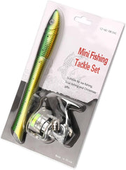 Pen Fishing Pole 55.1 Inch Mini Pocket Fishing Rod Travel Fishing Rod Set Telescopic Fishing Rod Spinning Reel Combo Kit