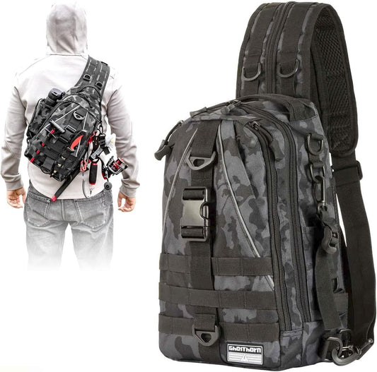 Fishing Backpack Tackle Sling Bag