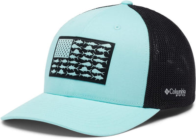PFG Mesh Canada Fish Flag Stretch-Fit Hat