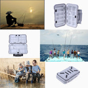 Waterproof Fishing Lure Box,Bait Storage Tackle Box Containers for Bait Casting Fishing Fly Fishing,Large/Medium Lure Case Available