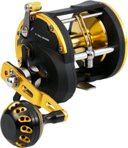 Trolling Reel Saltwater Level Wind Reels, Drag Reels Boat Fishing Ocean Fishing for Sea Bass Grouper Salmon