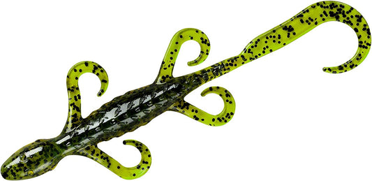 Lizard Ultimate Finesse Lizard Soft Plastic Swim-Bait Bass Fishing Lure with Curly Legs and Tail