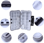 Waterproof Fishing Lure Box,Bait Storage Tackle Box Containers for Bait Casting Fishing Fly Fishing,Large/Medium Lure Case Available