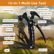 Fishing Gifts for Men, Dad, Husband - Gifts for Dad from Daughter Son Kids - Fathers Day Birthday Christmas Gifts - All in One Hammer Multitool Tumbler Set