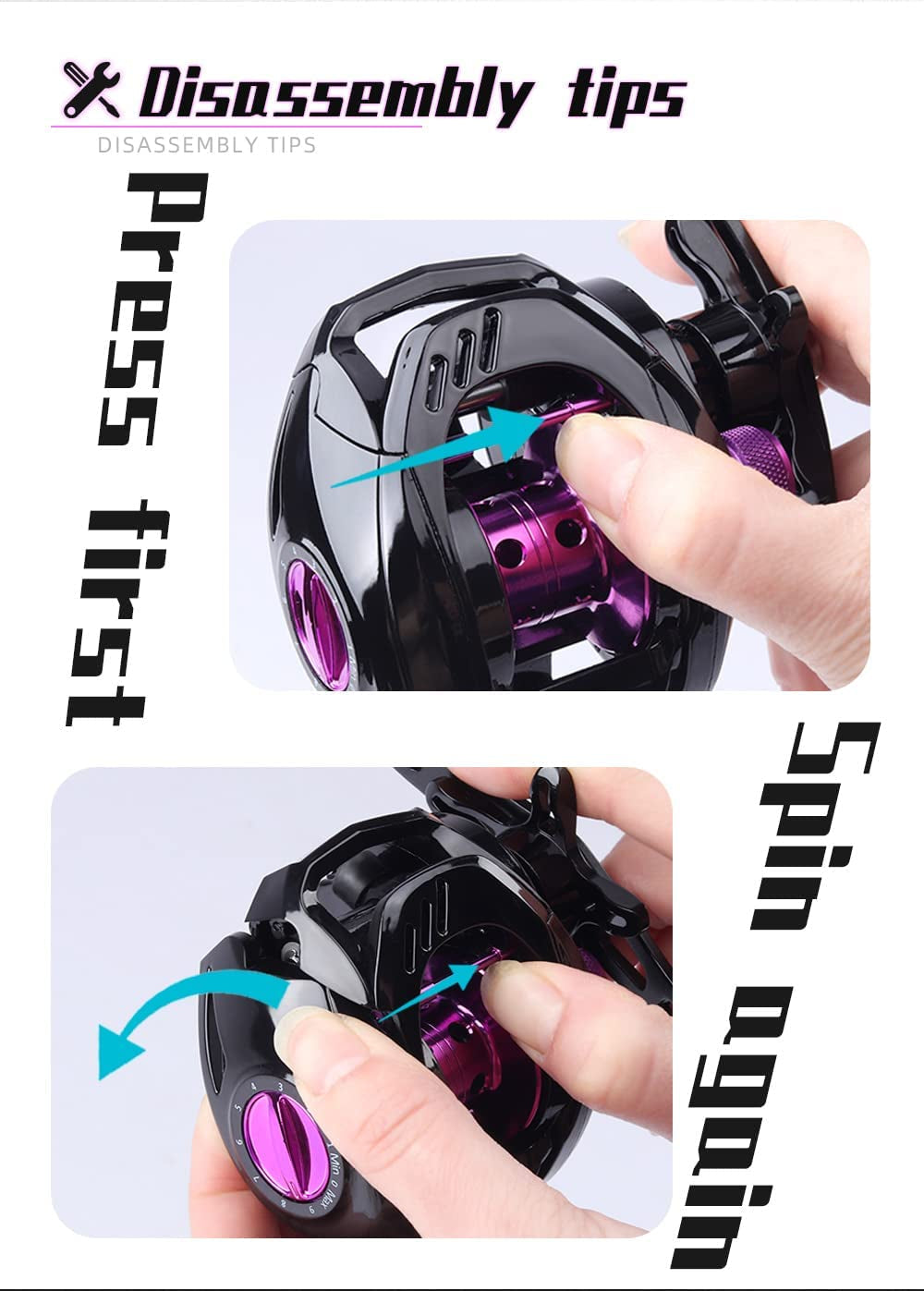 Fishing Baitcasting Reel, Baitcaster Fishing Reels with 18+1BB and 12+1 Stainless Steel Ball Bearings,Magnetic Braking System for Fishing Saltwater Freshwater, Available in 7.1: 1 and 6.5:1