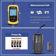 toss fish finder transducer