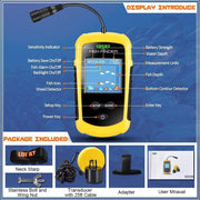 toss fish finder transducer